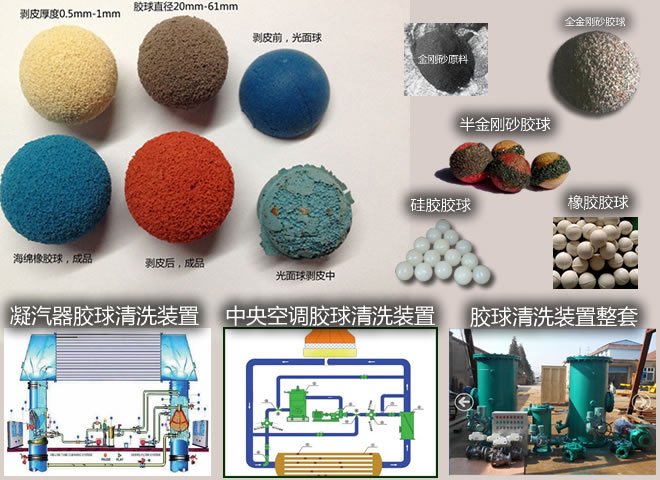 海綿膠球-剝皮膠球-金剛砂膠球